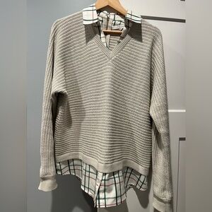 Ladies Foxcroft layering one piece sweater